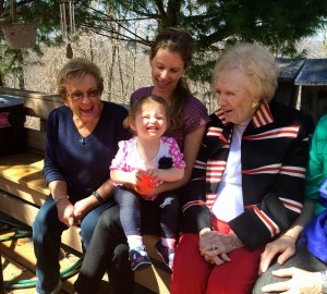 Visiting with Great Grandmamas