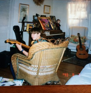 The Music Corner of our Family Room