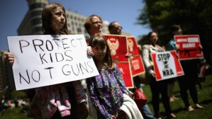 Proponents Of Increased Gun Control Laws Demonstrate In Washington